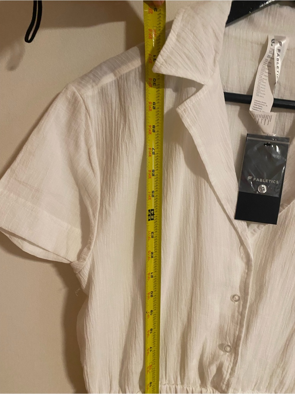 NWT Fabletics White Romper - Picture 6 of 6